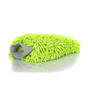 Chenille Microfiber Premium Scratch-Free Wash Mitt (Green)